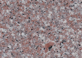 デザイン墓石「光り墓」の外国産石材の種類 - G663（桜御影石）